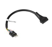 AKYGA Adapter with Cable AK-CA-75 USB 9 Pin (M) / USB 19 Pin (F) 20 cm