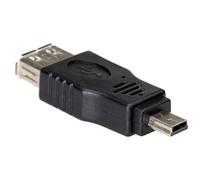 Akyga AK-AD-07 USB Adapter USB 2.0 to Micro USB durable black adapter