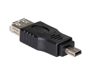 Akyga AK-AD-07 USB Adapter USB 2.0 to Micro USB durable black adapter