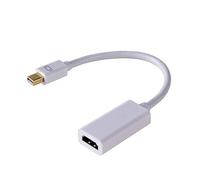 AKYGA AK Ad 38 Mini Display Port Male to HDMI Female Adapter Converter With Audio White