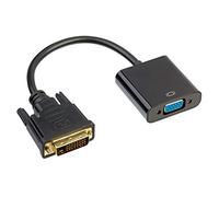 Akyga AK-AD-50 VGA Female to DVI 24+1 Pin Male Adapter Converter Cable 15 cm