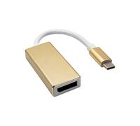 Akyga AK-AD-56 USB C Male to DisplayPort Female Adapter Converter Cable 15 cm