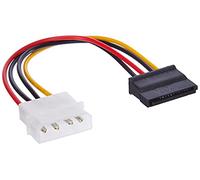 Akyga AK-CA-17 Molex Male to SATA Female HDD/SSD Adapter Cable 15 cm