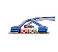 Akyga AK-CA-42 I/O Panel Audio ATX 2x USB 3.0 68 mm Front Case Panel with Cable