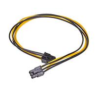 AKYGA AK-CA-49 2x PCI-E 6-Pin Female Adaptor Power Cable 40 cm