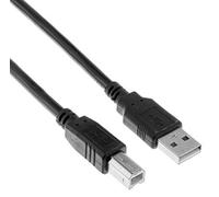 Akyga AK-USB-12 USB 2.0 Printer Cable A Male to B Male 3 m Black