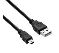 Akyga AK-USB-22 Mini USB B 2.0 Male 5-Pin Cable Sync Data Cable 1 m