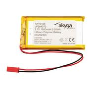 Akyga AKY0105 Battery Pack LiPo 3.7V 1500mAh Rechargeable