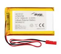 Akyga AKY0107 Battery pack Non-standard LiPo 3.7 V 1350 mAh Rechar...