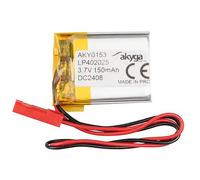 Akyga AKY0153 Battery pack rechargeable LiPo 3.7 V 150 mAh Non-sta...