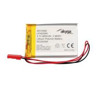 Akyga AKY0392 Battery LiPo 3.7V 800mAh Rechargeable Pack Non-standard