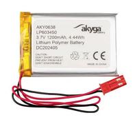 Akyga AKY0638 Battery pack LiPo 3.7V 1200mAh Rechargeable Non-standard