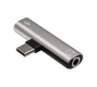 AKYGA Headphone Adapter AK-AD-71 USB Type C to USB Type C/Jack 3.5 mm for Android, DAC Converter Chip Hi-Fi Audio