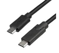 Akyga Micro USB B to USB C 3.0 Male Quick Cable Sync Data Cable 1 m