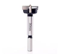 Akylin Forstner Drill Bit 30mm - Carbide Tipped Forstner Bit - Hex Shank Wood Hinge Drilling Hole Saw Cutter, for Auger Opener, Drilling Boring Bit