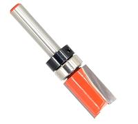 Akylin Pattern/Template Flush Trim Router Bit - 1/4" Shank, 1/2" Cutting Dia, 3/4" Cutting Length