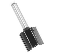 Akylin Straight Router Bit 1/4 Inch Shank, Two Flute Router Cutter Bit, 3/4" Cut Dia, 3/4" Cut Length, Carbide Tipped Straight Router Bit for Woodworking Slotting