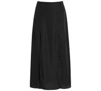 Akyn Elodie Front-slit Lyocell Skirt - Black - 8 (UK8 / S)