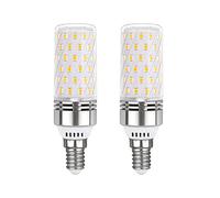 Akynite E14 LED Corn Light Bulb 12W Warm White 3000K 1450LM, 230V, E14 100W Halogen Bulbs Equivalent, Small Screw LED Corn Bulbs SES Ceiling Bulb, Not Dimmable, 2PCS