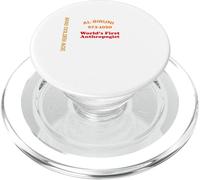 Al-Biruni World's First Anthropogist Alberonius PopSockets PopGrip for MagSafe