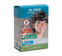 AL COLE Lice Lotion Pack Anti-200 ml. + Shampoo 200 ml + Hat and Nit