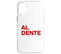 Al Dente Pasta Spaghetti italian Foodie Gift Funny pasta Case for iPhone 16 Plus