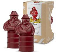 Al Dente Red - The Singing Floating Pasta Timer (2 Pack): Sings Different Tunes When Pasta is Ready at 3, 7, 9, and 11 Minutes, Boils with Any Pasta in The Pot, Floats in Cold & Hot Water