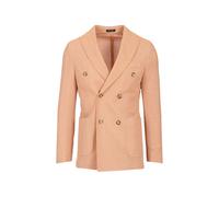 Al Duca D’Aosta 1902 double-breasted herringbone-weave blazer - Orange 48