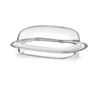 AL-FAHMI Butter Dish Clear Plastic Butter Dish Container Box with Lid Modern & Stylish