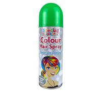 AL-FAHMI Hair Spray Temporary Xmas NewYear Party Temporary Hair Colour Spray Fancy Dress Colours Wash Out (Green)