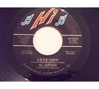 AL GREEN 45 RPM L-O-V-E-(LOVE) / I WISH YOU WERE HERE