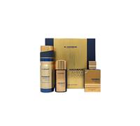 Al Haramain Amber Oud Bleu Edition 3 Pc Gift Set for Unisex - Luxury Cologne & Perfume for Men & Women - 2.5oz EDP Spray 1oz EDP Spray 6.6oz Body Sp