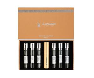 Al Haramain Amber Oud Discovery Collection 6 x 10ml | Luxury Arabic Perfume Gift Set for Women & Men | Premium Arabian Oud Fragrance Gift Set | Eau de Parfum Travel Sprays