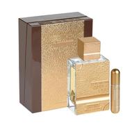 Al Haramain Amber Oud Gold 999.9 Dubai Edition 75ml Perfumes | Extrait de Spray for Women & Men | Luxury Arabian Fragrance with Pear, Jasmine & Amber | Unisex Long Lasting Perfume