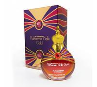 Al Haramain Mukhamria Maliki Gold Perfume Oil 30ml | Silky Smooth and Luxurious Oil-Based Perfume | Fresh and Luxurious Fragrance