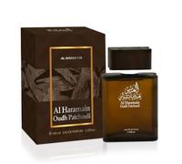 Al Haramain Oudh Patchouli 100ml EDP - Unisex Woody Oriental Perfume Spray | Patchouli, Oudh, Amber & Musk Fragrance for Women and Men