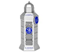 Al Haramain Platinum Oud Eau de Parfum 100ml - Unisex Arabic Luxury Scent with Oud, Cedarwood & Amber - Long Lasting Woody Spicy Fragrance for Men & Women