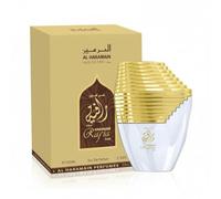 Al Haramain Rafia Gold Eau De Parfum 100ml - Luxury Arabian Perfume for Women & Men - Long Lasting Oud Amber Floral Woody Fragrance - Premium Middle Eastern EDP Spray