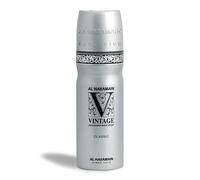 Al Haramain Vintage Classic Deodorant Body Spray for Men 200ml | Long-Lasting Freshness | Woody & Masculine Daily Deodorant | Daily Freshness & Odor Protection