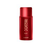 Al Haramain Xplore Ruby Eau de Parfum 100ml | Long-Lasting Arabic Perfume for Women & Men | Unisex Floral Fragrance with Litchi, Orange Blossom, Jasmine & Vanilla | Luxury Scent for All Occasions
