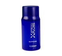 Al Haramain Xplore Sapphire Parfum Spray 100ml | Luxury Arabian Unisex Perfume | Long-Lasting Citrus Floral Fragrance with Lemon, Jasmine & Cedarwood | Elegant Premium Perfume for Men & Women