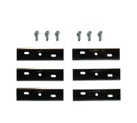 AL-KO 127465 500 Replacement Blades for Robolinho® 300 E, 500 E, I, W, 1150 W (Consisting of 3 Blades = 6 Cutting Blades Including Screw Material)
