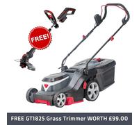 AL-KO 18V Bosch Easy 3.82 Li R Mower Kit (Inc 2 Batteries & Charger)