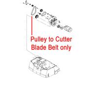 AL-KO 32VLE /38VLE Scarifier Drive to Tines Belt (460294)