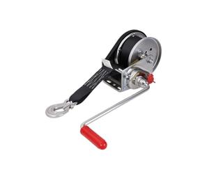 AL-KO - Basic cable winch braked • Type 900 A with automatic roll-off • With 7 m strap for towing up to 900 kg