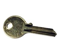 Al-Ko Blank Hitch Lock Key For Caravans And Motorhomes