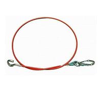 AL-KO Breakaway Cable For Looped Attachment (One Size) (Red)