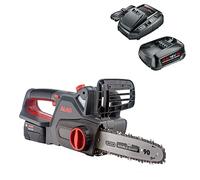 AL-KO CS 1825 Cordless Chainsaw, 18 V Li-Ion (Battery and Charger Included), 25 cm Rail Length, Tool-Free Chain Tension, Automatic Chain Lubrication, Chain Speed 4.7 m/s