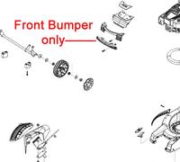 AL-KO Lawnmower Front Bumper 47027601