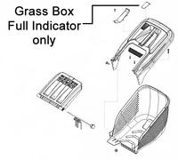 AL-KO Lawnmower Grass Box Full Indicator 46346401